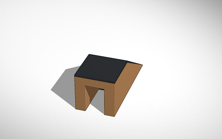 3D design Skateboard Ramp - Tinkercad