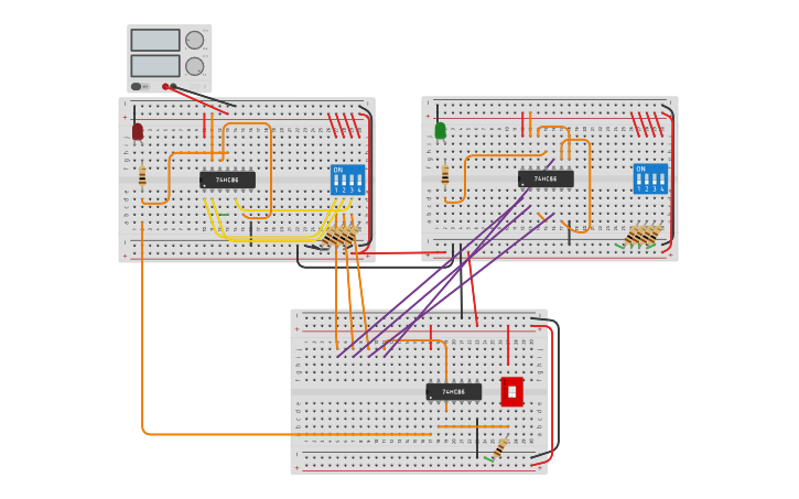 Circuit design Lab 4 - Tinkercad