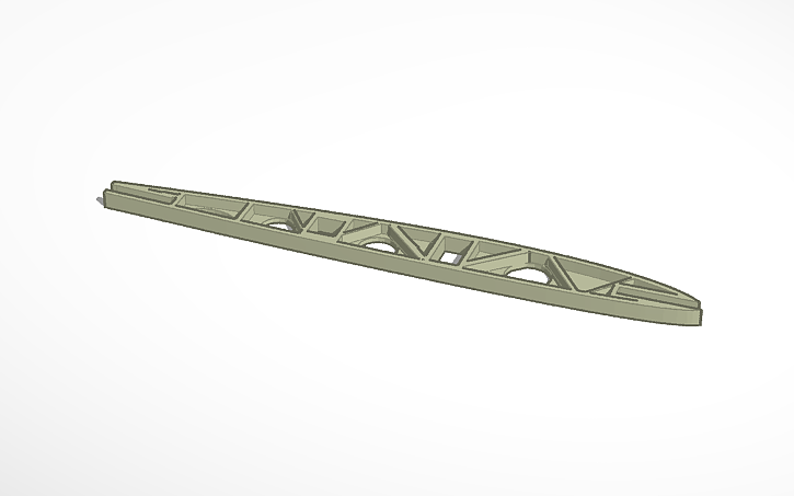 Cub Wing Rib Design 3D design Wing Rib 005 - Tinkercad