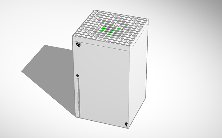 3D design Copy of Xbox Series X - Tinkercad