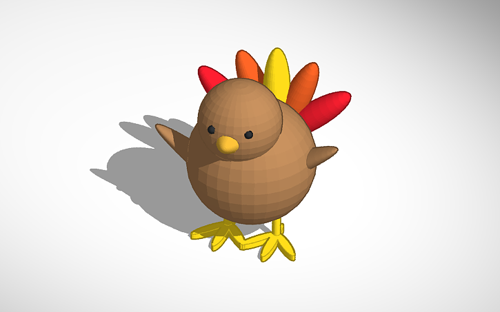 3D design Turklet - Tinkercad