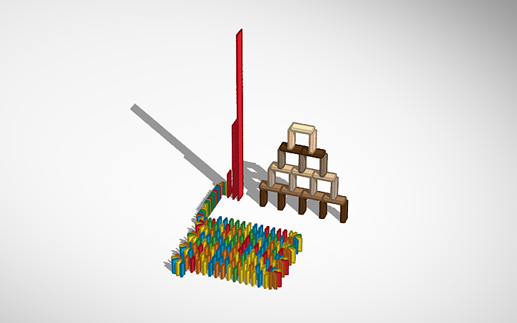3D design Copy of Demolition Challenge - blocks - Tinkercad