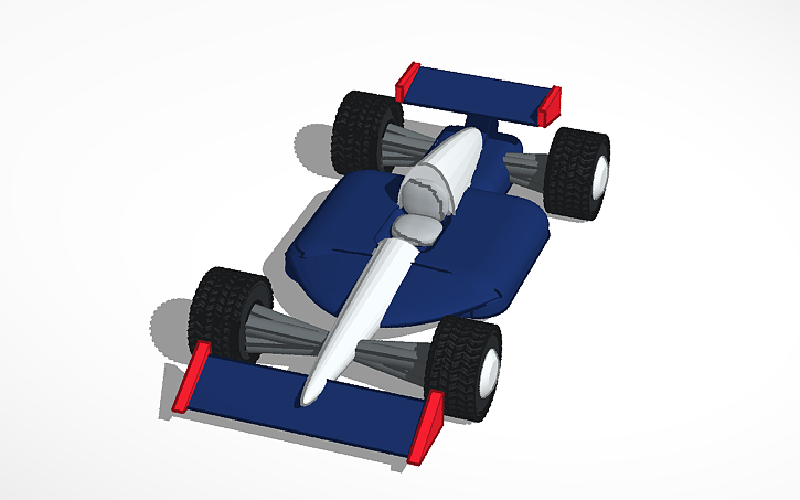 3D design Race Car - Tinkercad