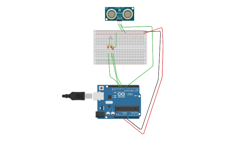 Circuit design Sensor - Tinkercad