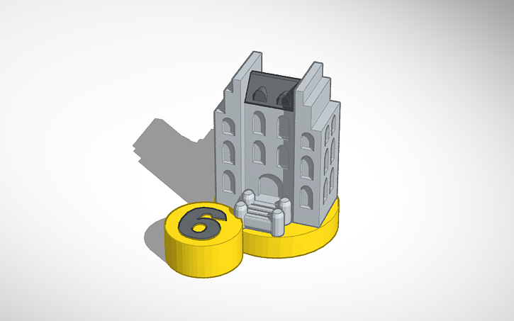 3D design commercial center - Tinkercad