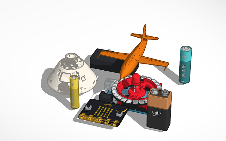 3D design crazy science - Tinkercad