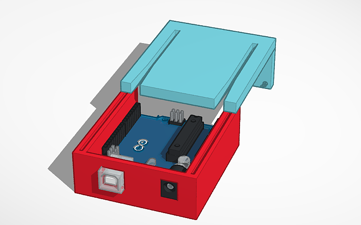 3D design Arduino uno R3 case - Tinkercad