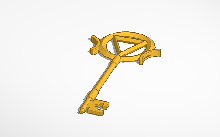 3D design Time Key The Magicians - Tinkercad