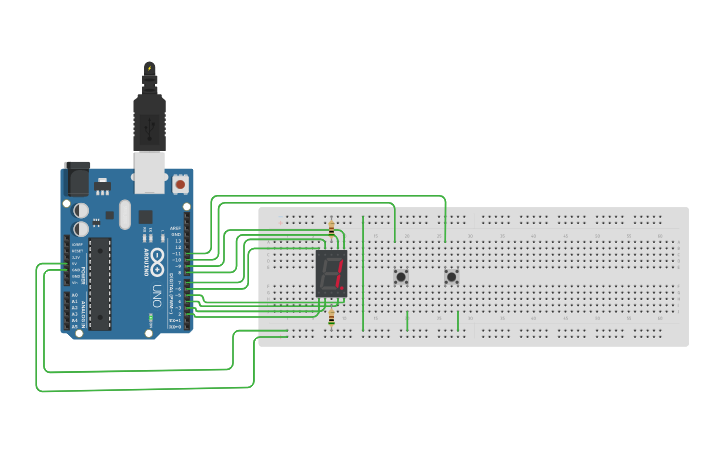 Circuit design display_lab - Tinkercad