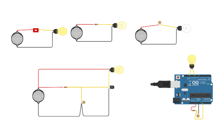 Circuit design Lab 9: Circuits/Arduino - Tinkercad