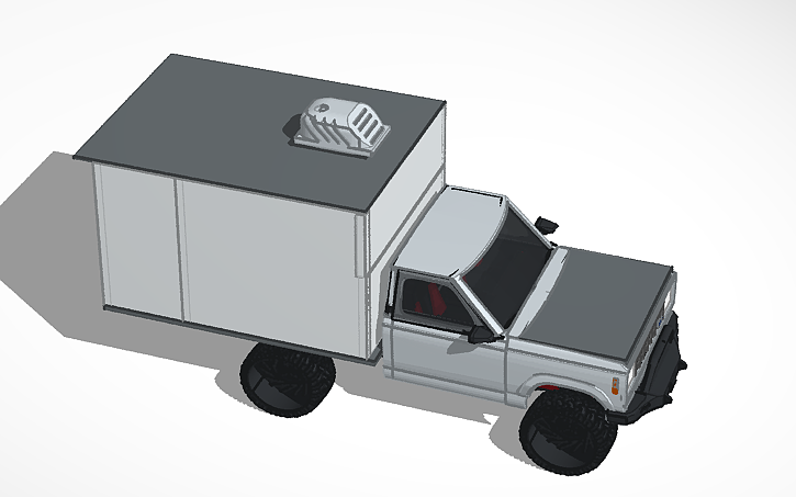3D design Ford ranger camper - Tinkercad