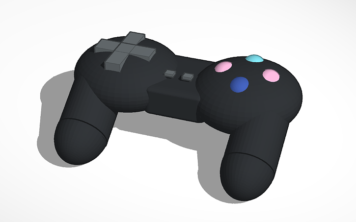 3D design Controller - Tinkercad