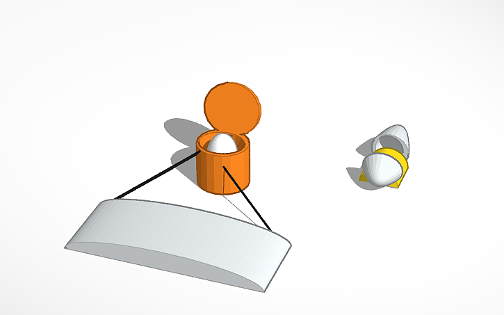 3D design Egg Drop Design Challenge - Tinkercad