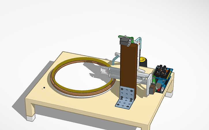 Cheap String Art Machine 3D design stringart string art machine - Tinkercad