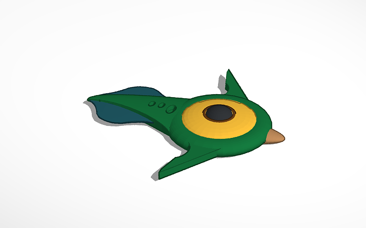 3D design |SubNautica| Peeper - Tinkercad