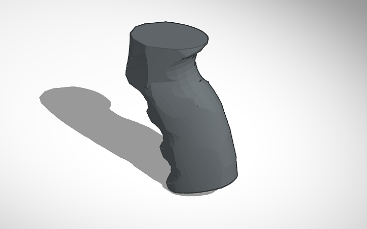 3D design ak 12 grip - Tinkercad