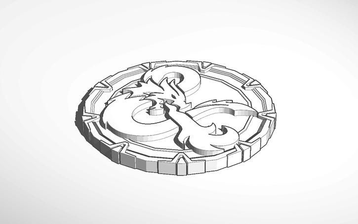 Tinker Lab Dd 3D design D&D - Tinkercad