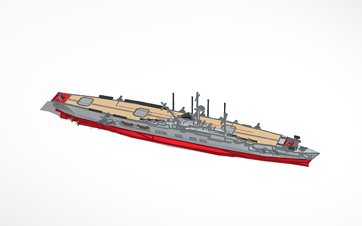 3D design CV Graf Zeppelin - Tinkercad