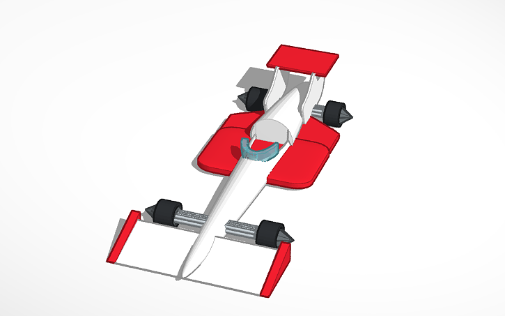 3D design race car - Tinkercad