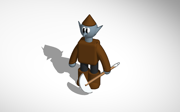 3D design Goblin - Tinkercad