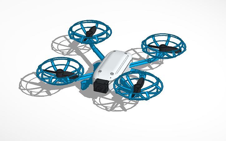 3D design Drone - Tinkercad