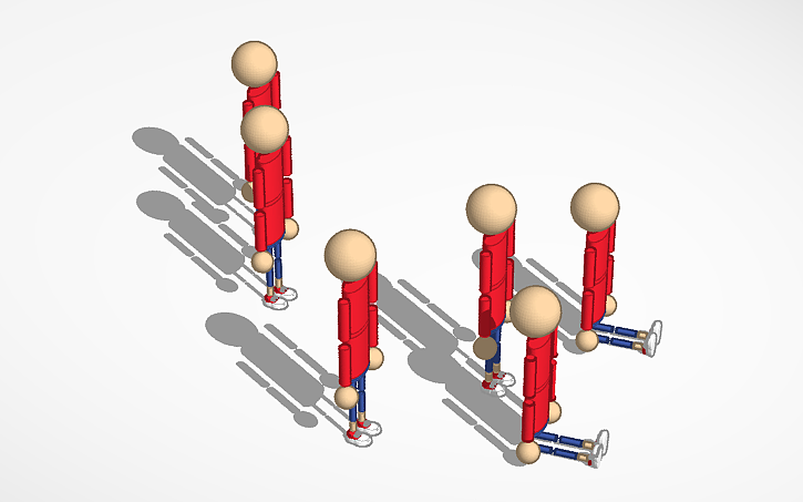 Quixels Ragdoll Design 3D design My ragdoll - Tinkercad