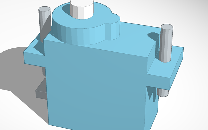 3D design Tower Pro - Micro Servo 9G SG90 - Tinkercad