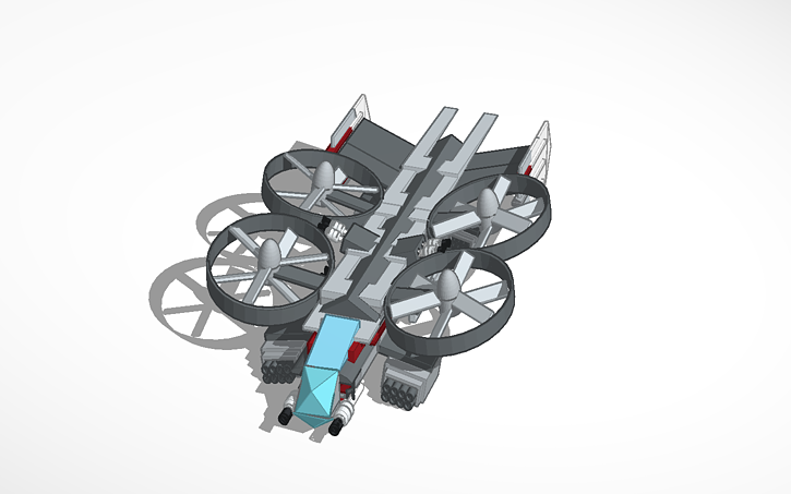 3D design Drone - Tinkercad