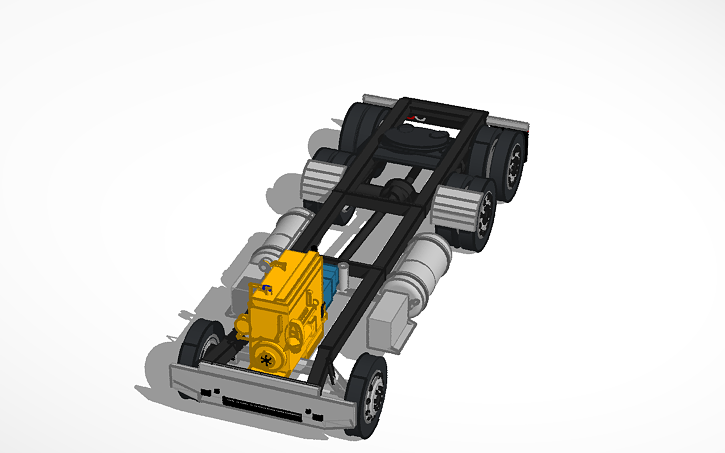 3D design chassis and drivetrain - Tinkercad