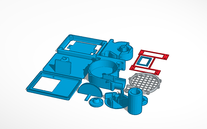3D design Pump Display Rev.4 - Tinkercad