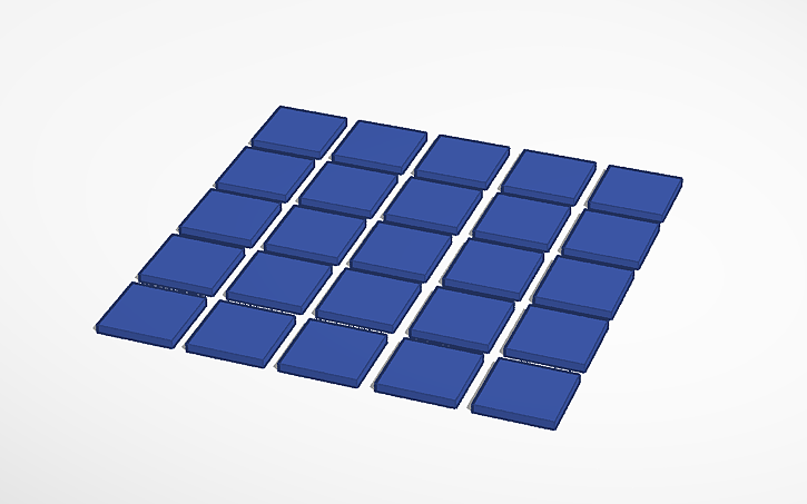 3D design Gridfinity Module Template - Tinkercad