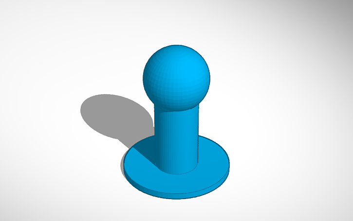 Tinker Lab Dd 3D design D&D Mini Placeholder - Tinkercad
