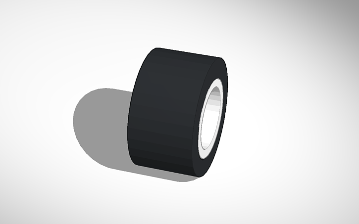 3D design Wheel and tire for mars rover - Tinkercad