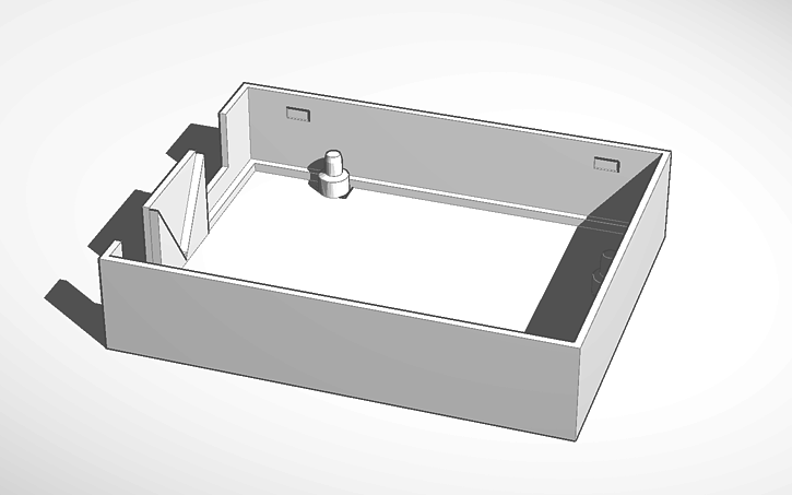 Arduino Bottom Cover 3D design arduino-case_bottom - Tinkercad