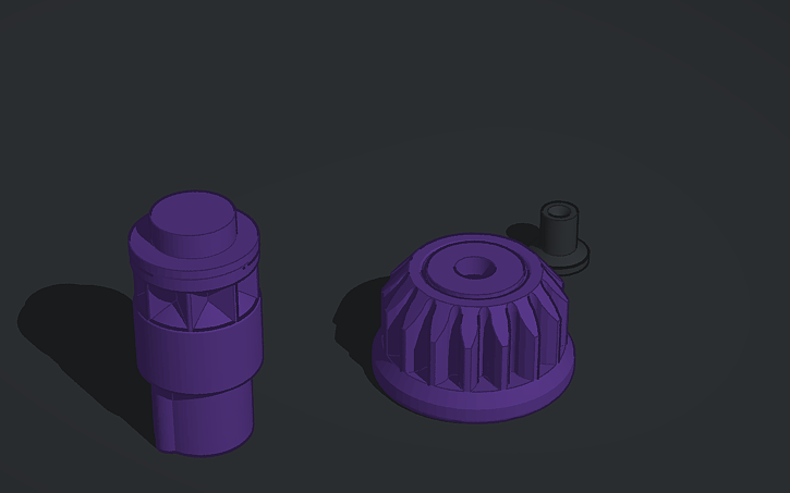 3D design v4 extreme trigger bit - Tinkercad