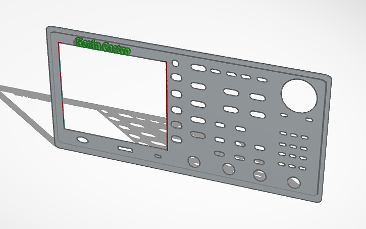 3D design TP N°6/TP. EXTRA KEVIN CASTRO - Tinkercad