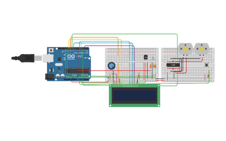 Circuit design Mini Project - Tinkercad