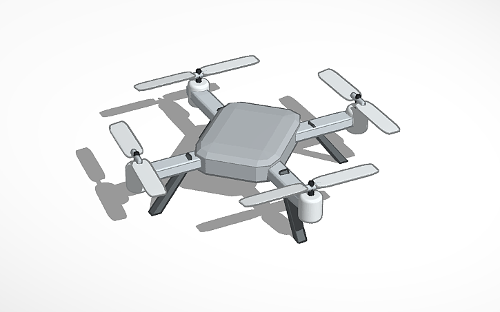 3D design Drone - Tinkercad