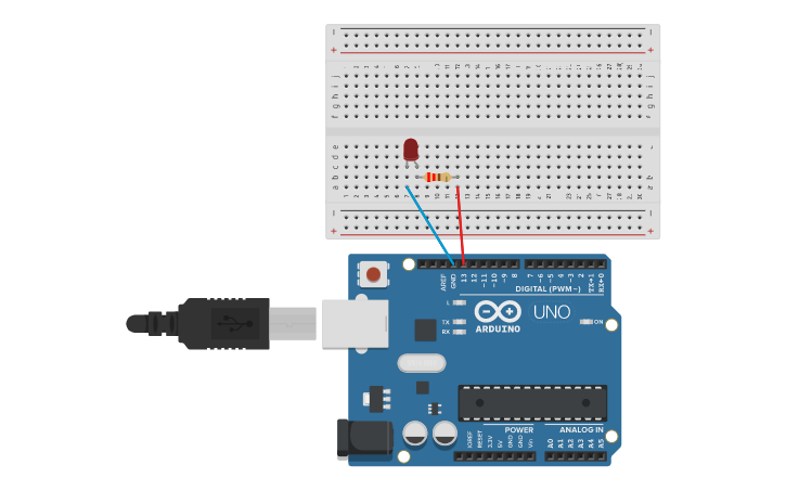 Circuit design Esempio zero - Tinkercad