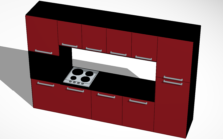 3D design Kitchen - Tinkercad
