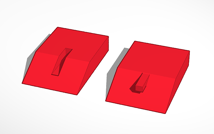 3D design Wall mount - Tinkercad