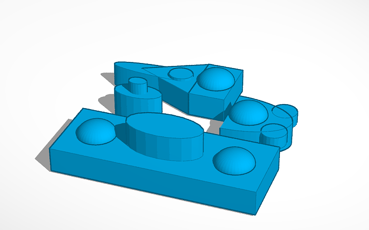3D design Lincoln's Bismarck/Iowa - Tinkercad