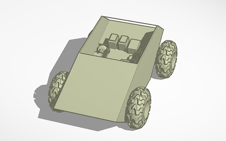 3D design Rover - Tinkercad