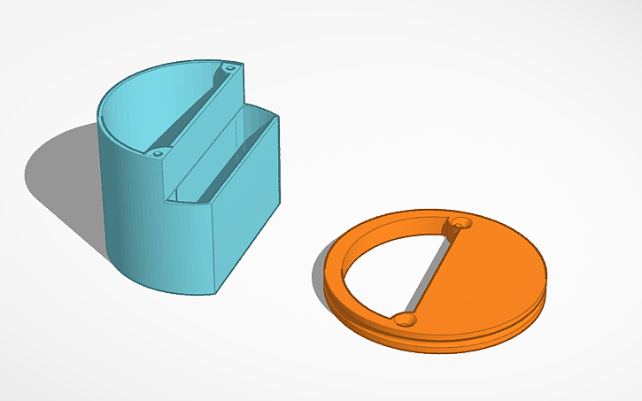 3D design waterlock.vandlås1.4skrue.4mmp - Tinkercad