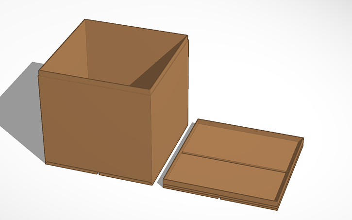 3D design Packing Box - Tinkercad