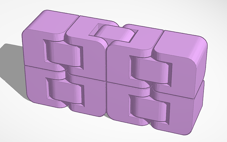 Nice Cad Cube For Rotation 3D design Moving cube - Tinkercad