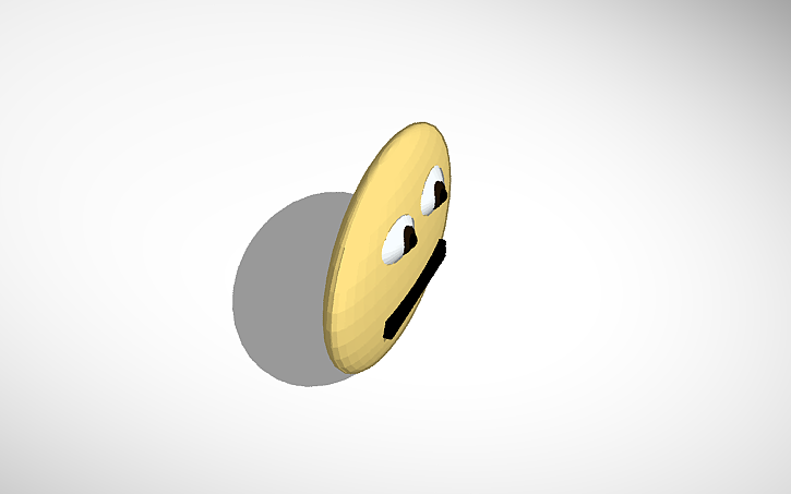 3D design face - Tinkercad