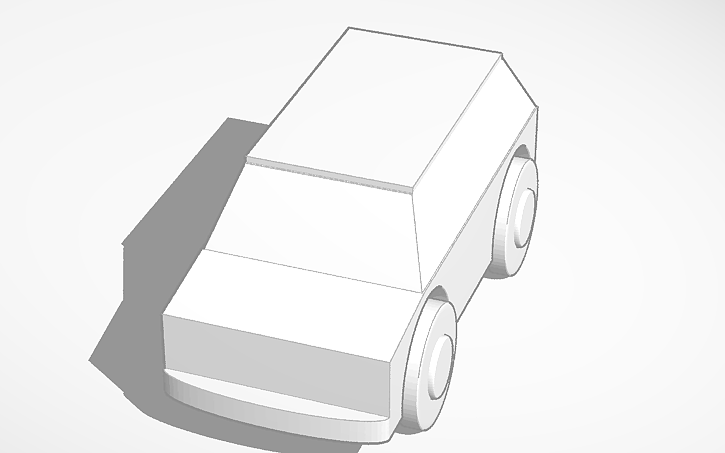 3D design TINKERCAD Car Contest - Tinkercad