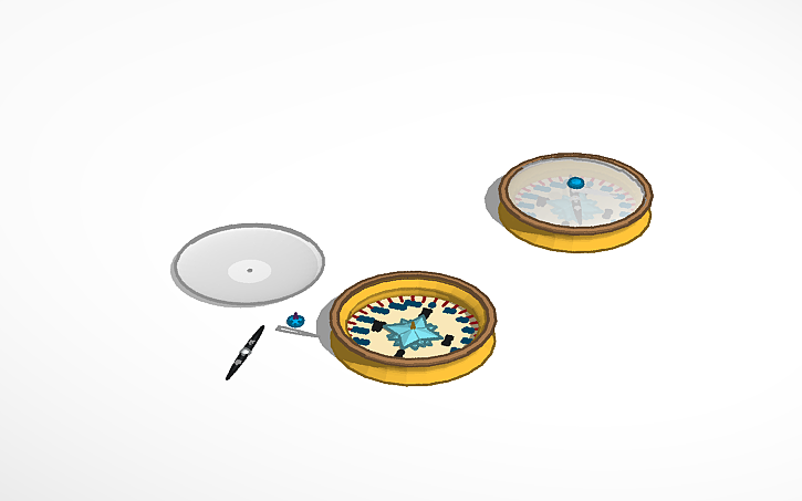 3D design Compass - Tinkercad