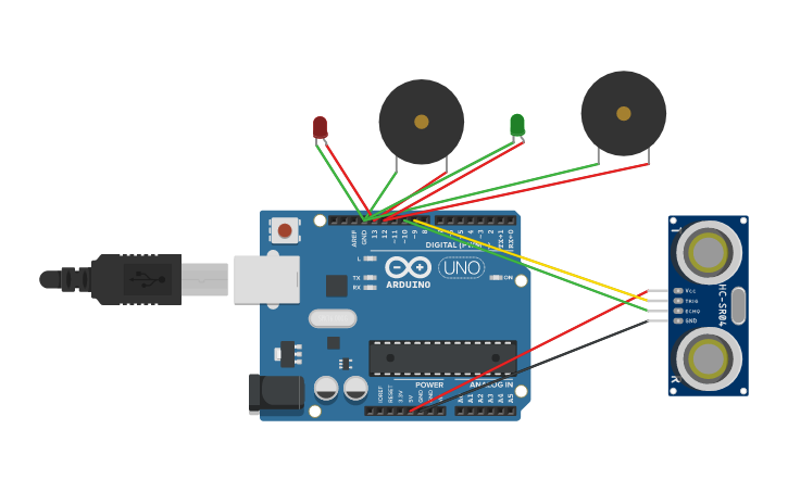 Circuit design Embedded System - Tinkercad